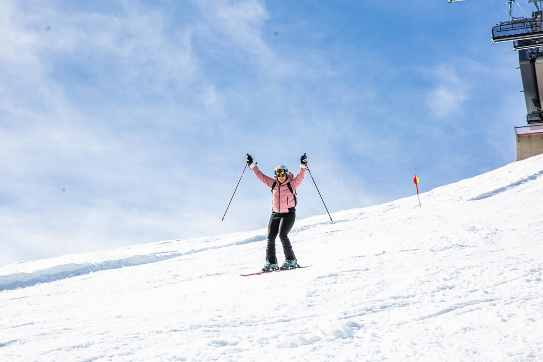 wintersport singlereis sneeuw