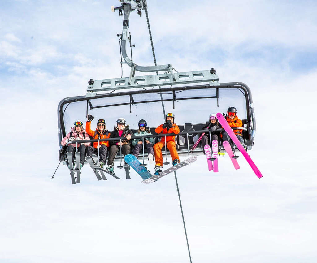 wintersport skilift