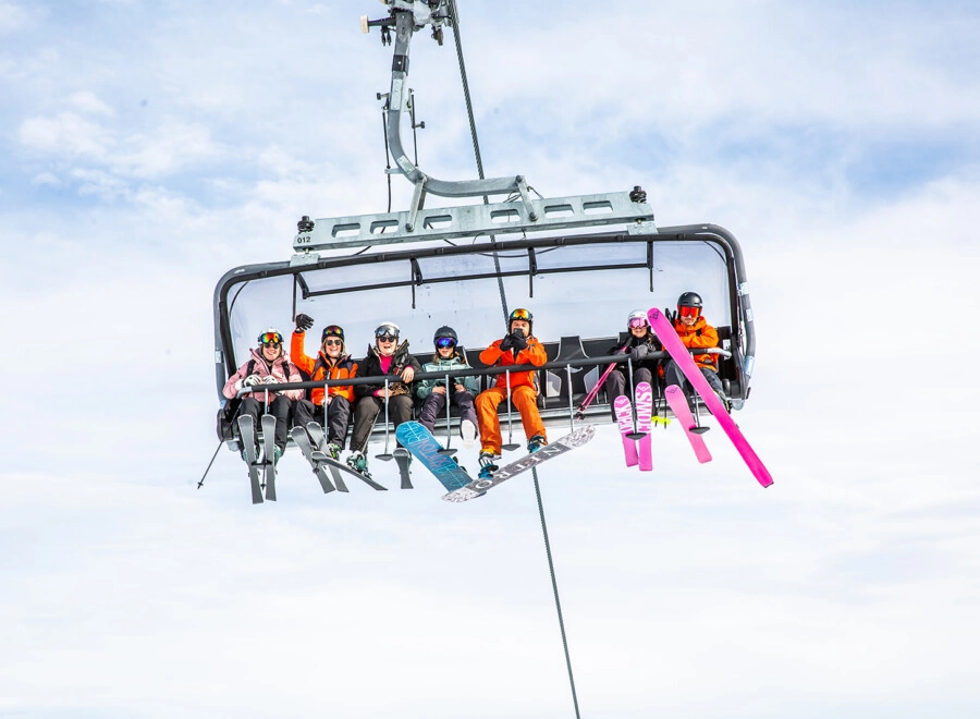 wintersport skilift