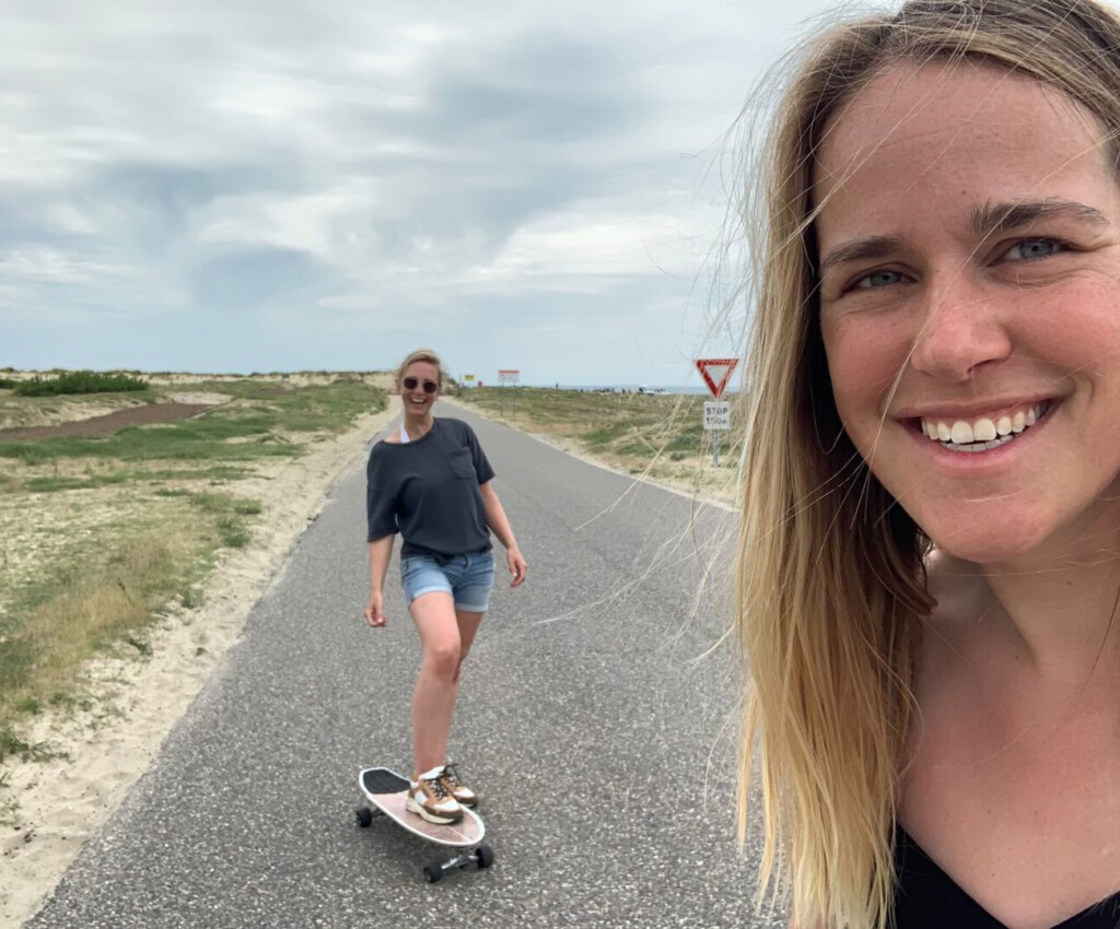 Afbeelding voor Simone: ‘Niets moeten, alles mogen én leuke mensen ontmoeten: dat was deze surfreis in Frankrijk!’