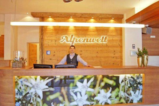 hotel alpenwelt receptie
