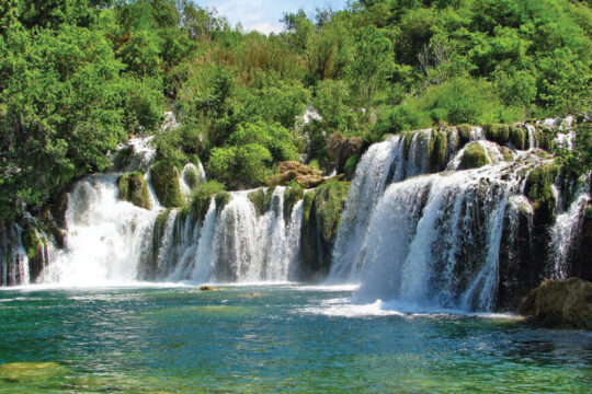 krka watervallen kroatie