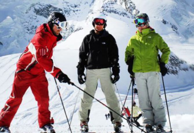 Afbeelding voor Neem ski-les met jouw mede-Vibers.