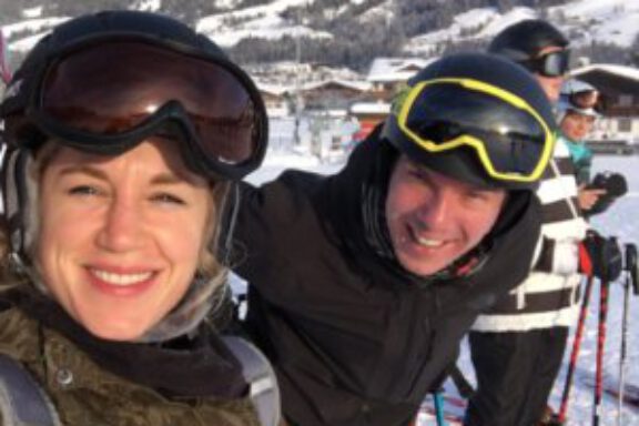 Afbeelding voor De eerste wintersport van: Tjitske