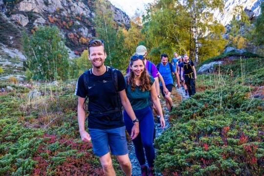 Tijdens onze wandelvakanties nemen onze gidsen je mee naar de mooiste plekken. wandelvakanties single reizen