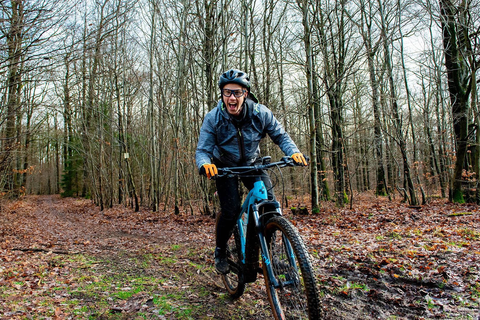 Afbeelding voorHuur een (e) mountainbike en fiets door de bossen.