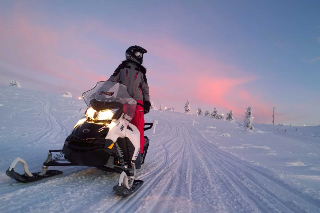 Singlereis Lapland Sneeuwscooter