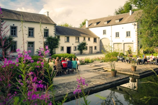 Genoeg buitenruimte om lekker te relaxen weekendje weg voor singles