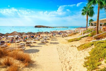 single strand vakantie Cyprus