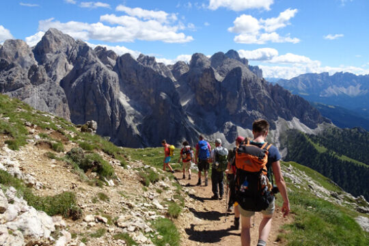 Single reizen wandelen