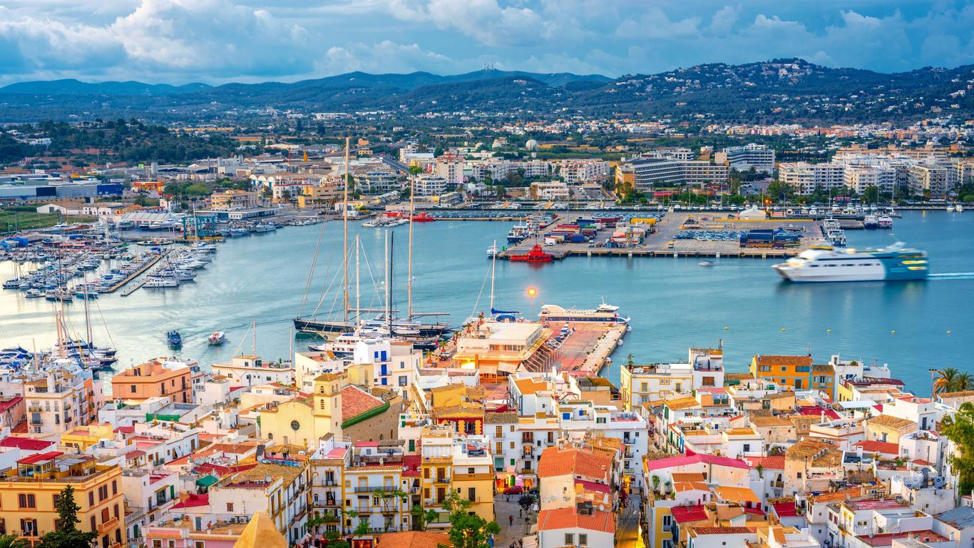 Afbeelding voorBezoek Ibiza stad vol leuke terrasjes.
