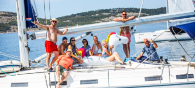 Gezelligheid op zeilvakantie