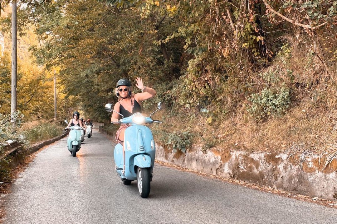 vespa single vakantie italie