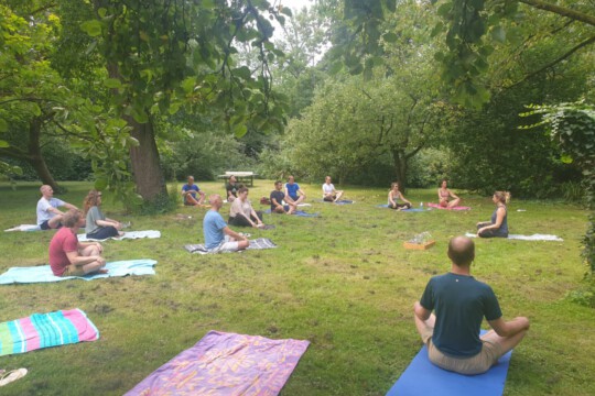 Yoga binnentuin
