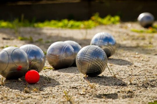 single activiteit jeu de boules