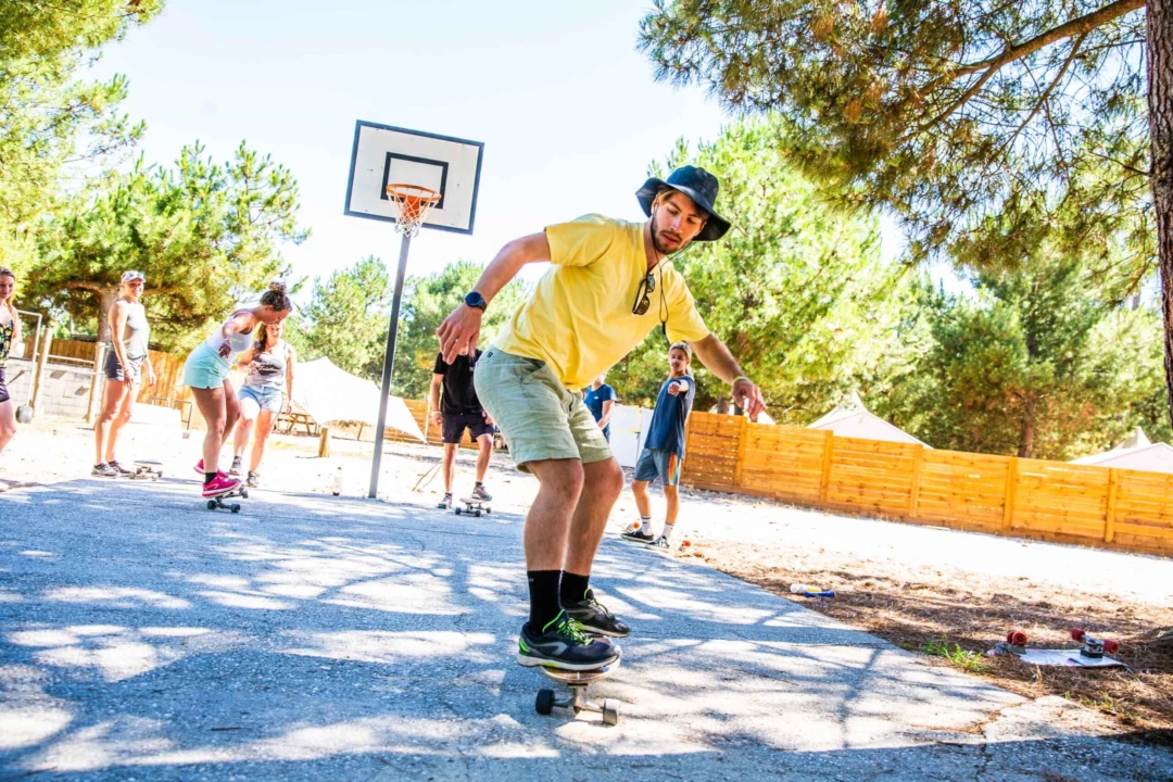 Skaten Montalivet surfkamp