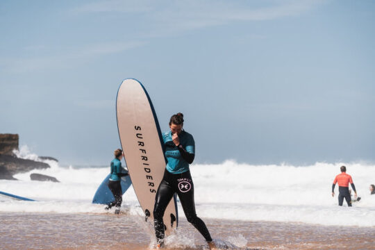 Single op surfvakantie