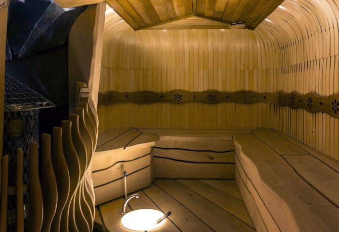 Afbeelding voor Kom tot rust in de sauna van het hotel.