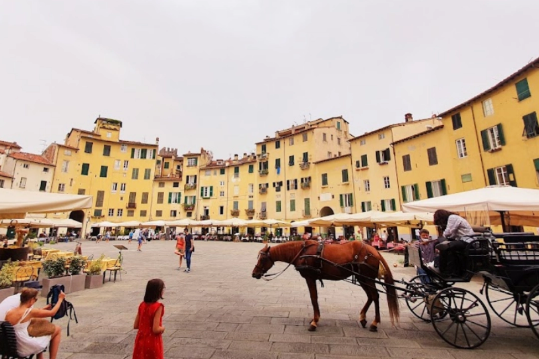 Afbeelding voor En bezoek de favoriete stad van veel Italië-kenners: Lucca.