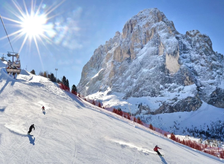 wintersport groepsreizen val gardena italie