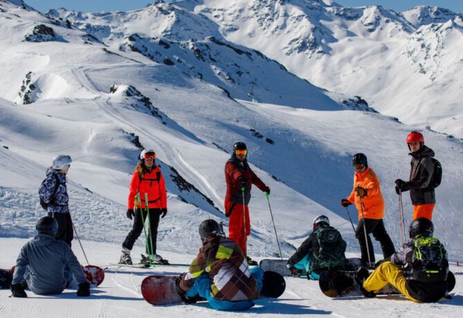 Afbeelding voor Populair: de dagelijkse ski-safari's op diverse niveaus.