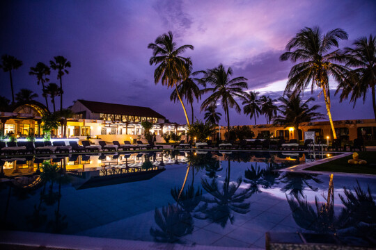 hotel gambia by night