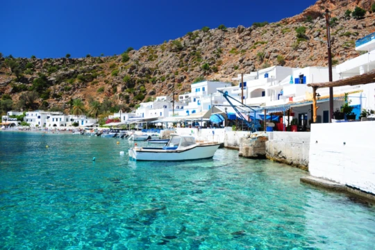 Skafia kreta beach