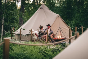 glamping zweden