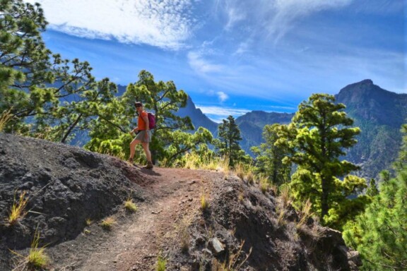 Er zijn twee verschillende niveaus: je kunt altijd van groep switchen als je dat graag wilt. la palma singlereis