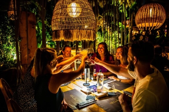 Deze week gaan we ‘s avonds lekker uit eten in El Gouna. eten singlereis