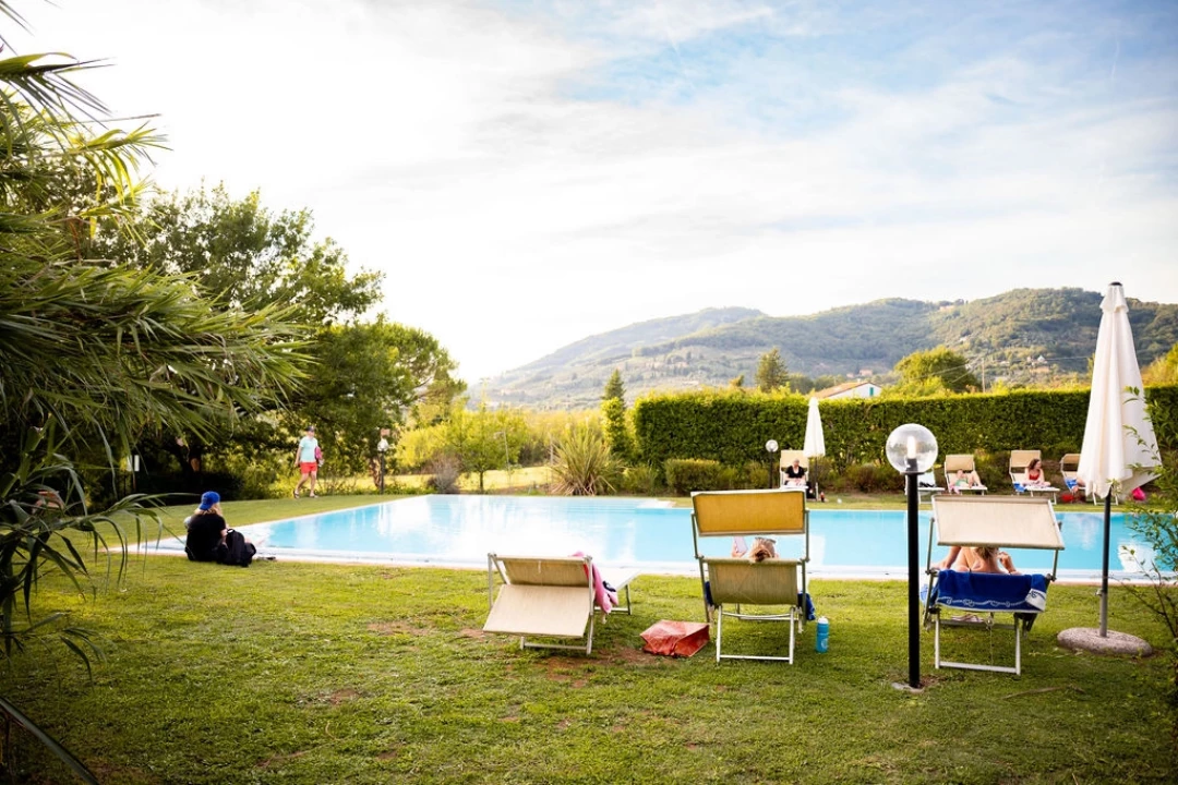 Mooi zwembad bij de villa