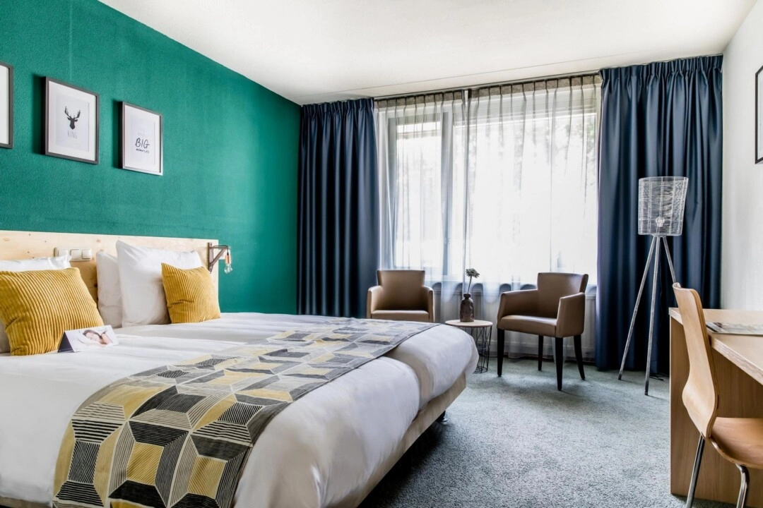 Slaapkamer landgoed Mennorode