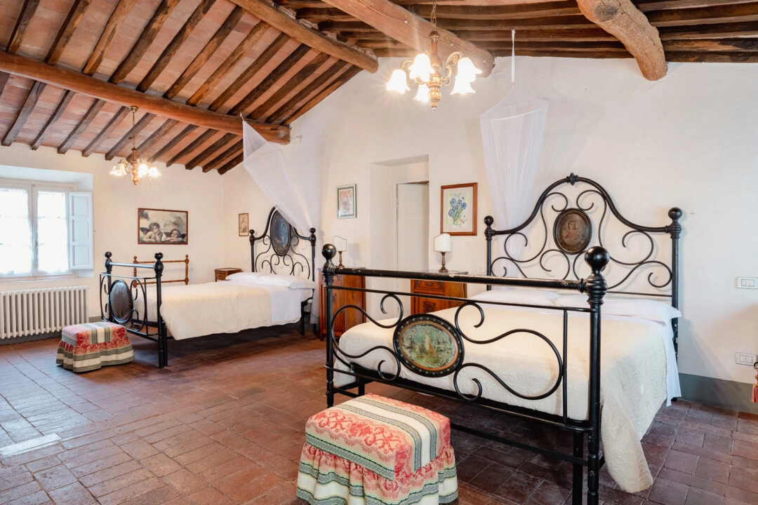 Slaapkamers in de villa